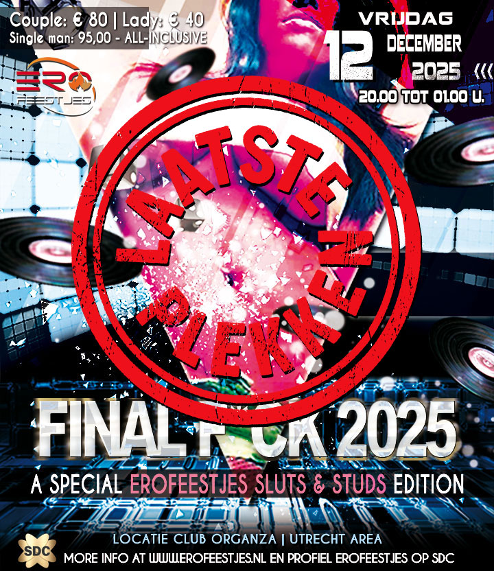 Flyer Erofeestjes party