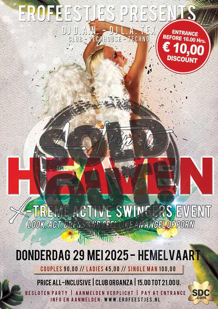 Flyer Erofeestjes party