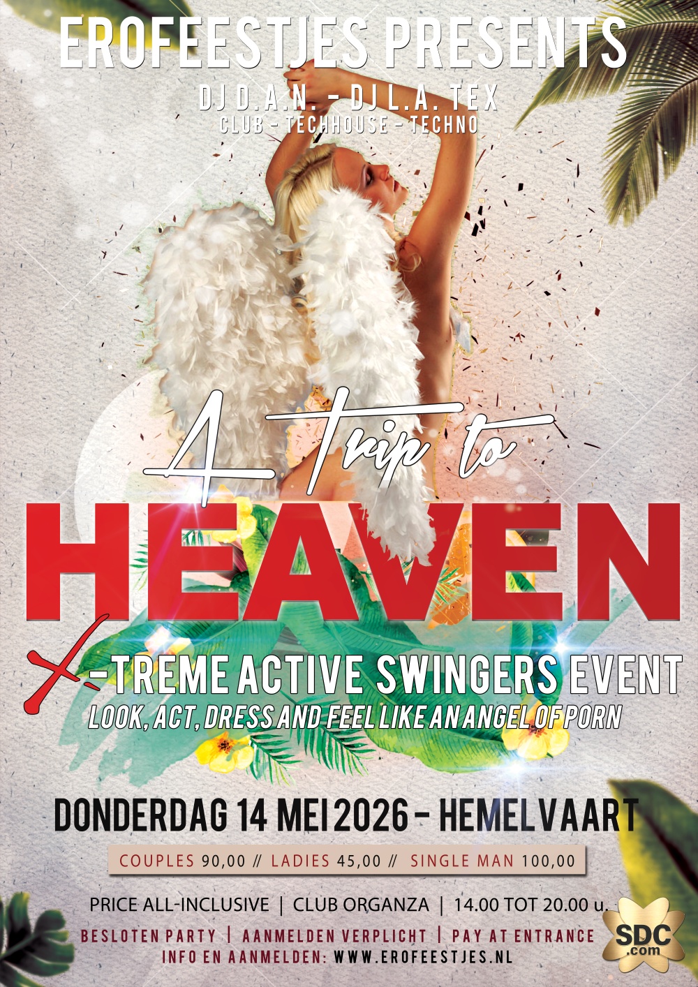 Flyer Erofeestjes party
